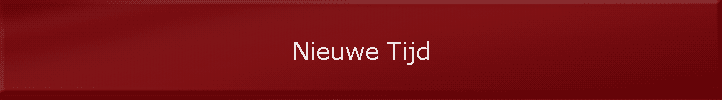 Nieuwe Tijd
